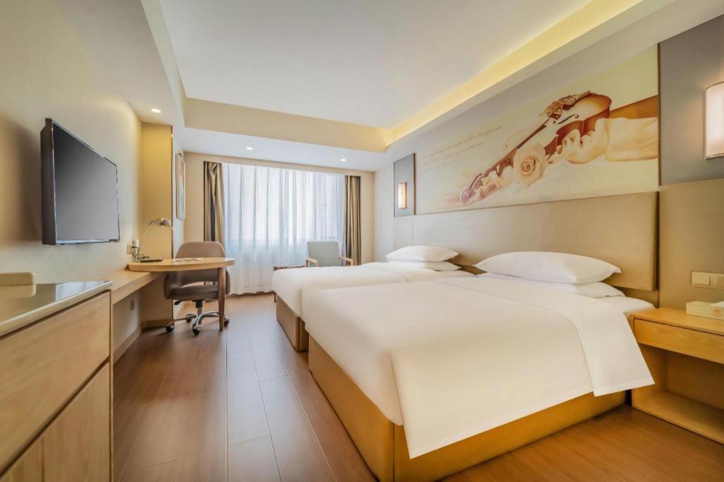 Vienna Hotel Harbin Central Avenue Exterior foto