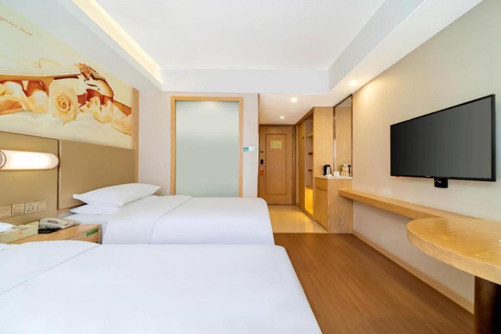 Vienna Hotel Harbin Central Avenue Exterior foto